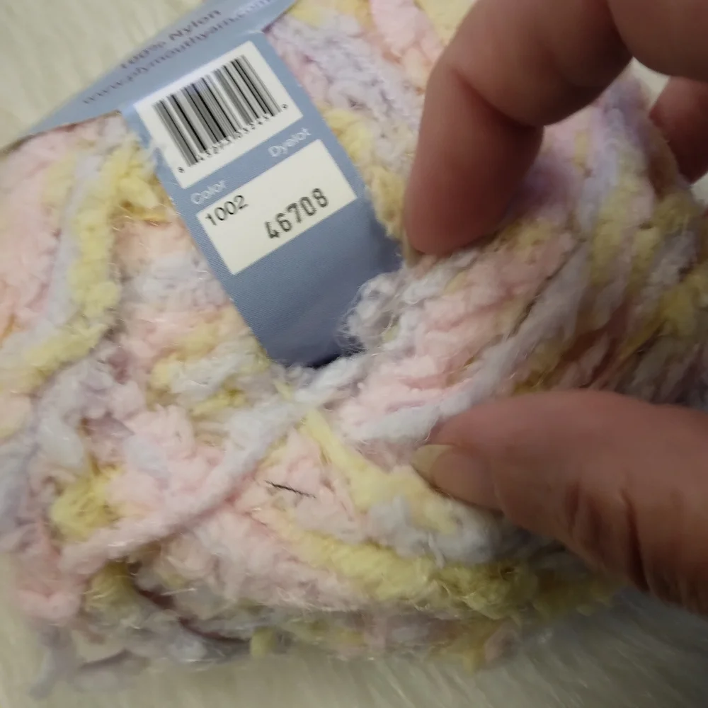YARN Plymouth Yarn ADORE in Girl's Pastel #1002